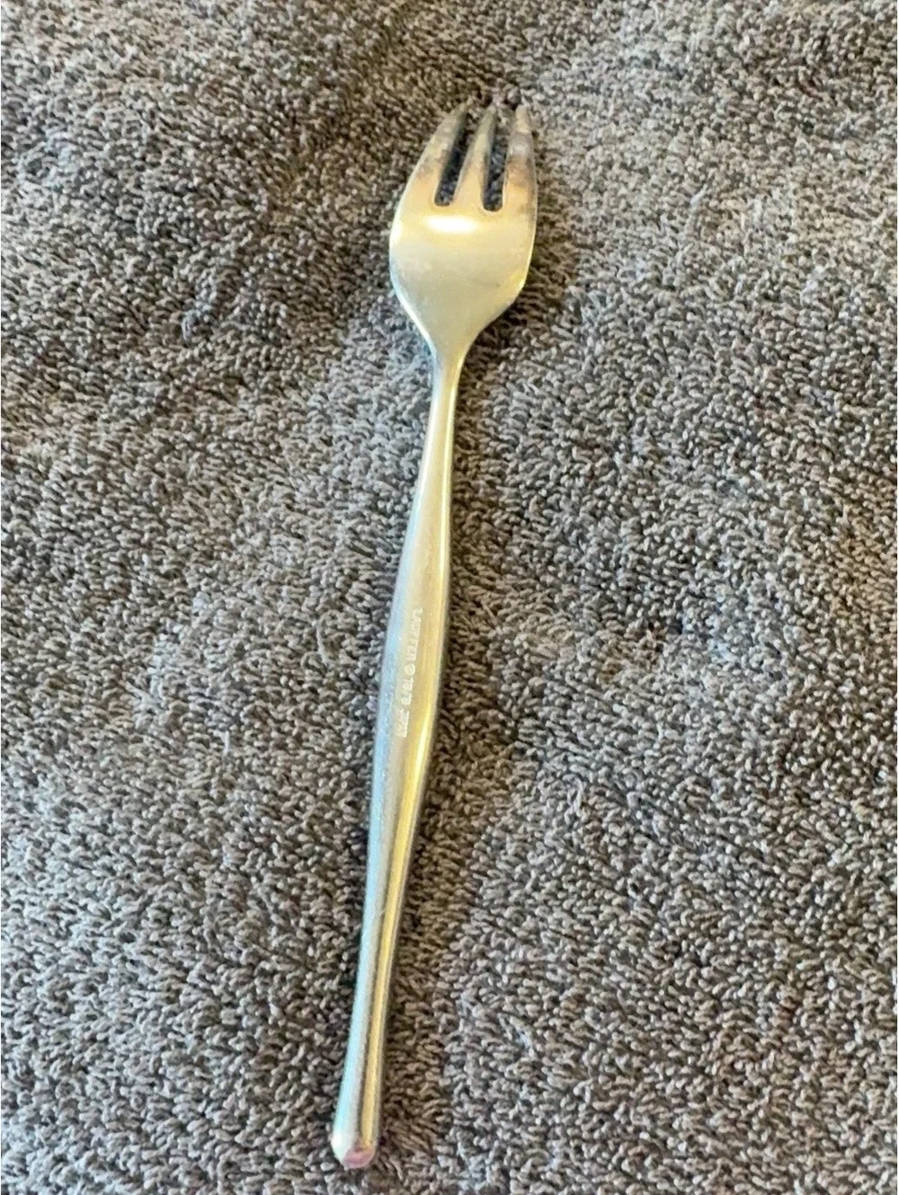 Vintage Lauffer Magnum 18/8 Stainless Dinner Fork 3 Tine Japan MCM